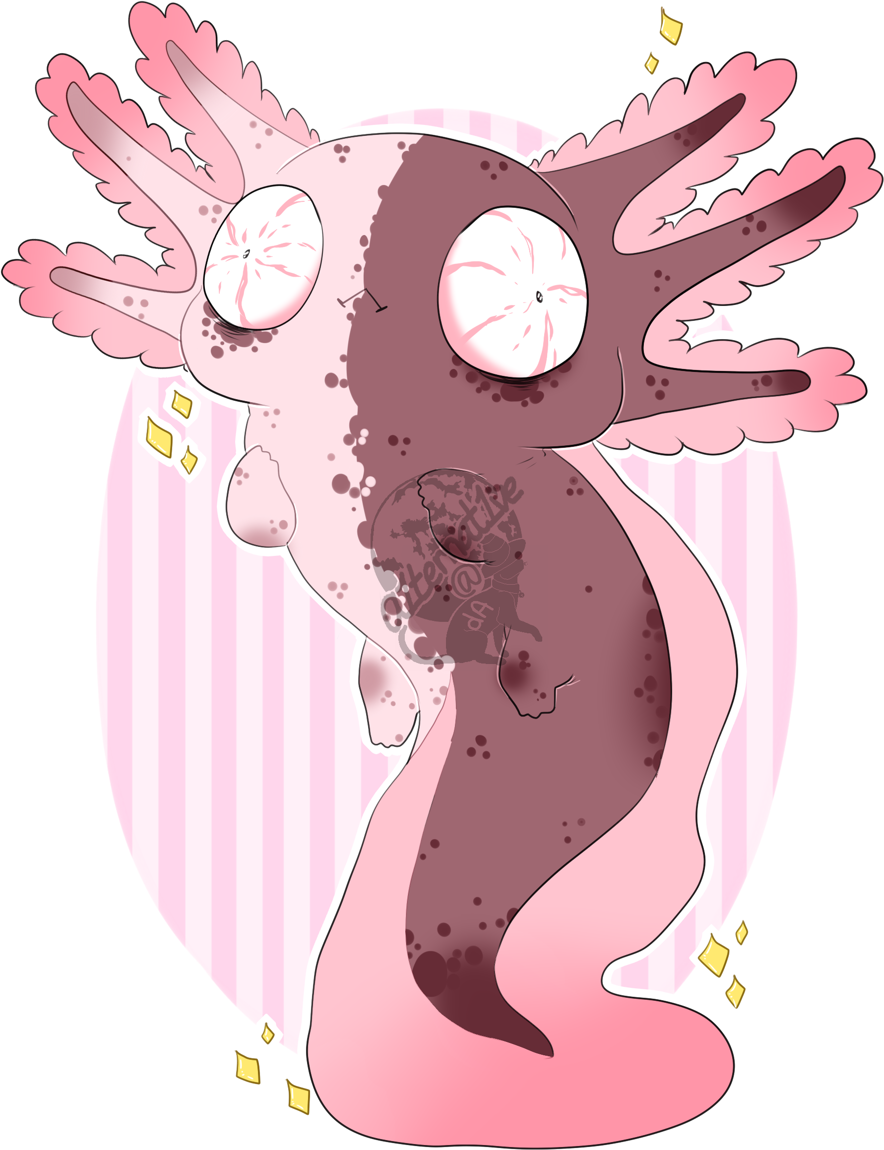 Guppy - Cartoon (1875x2456), Png Download