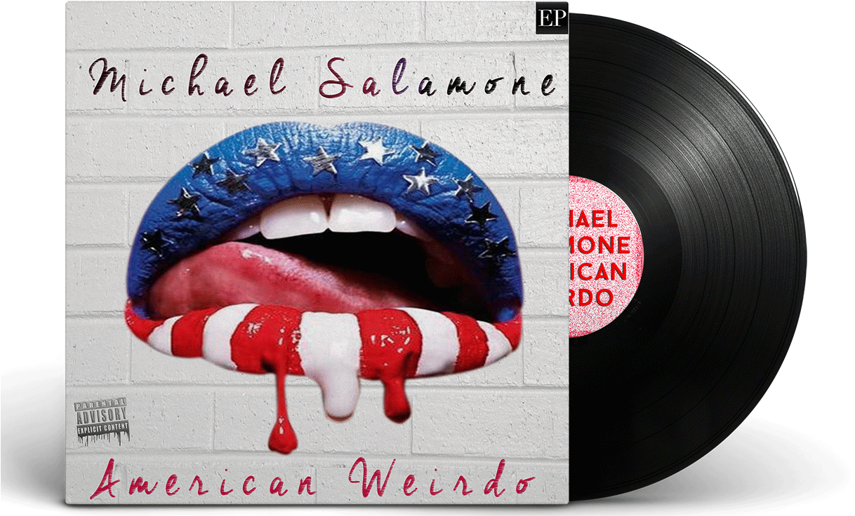 American Weirdo Lyrics - Halloween Star Blood Lips Bangle Bracelet. (1266x750), Png Download