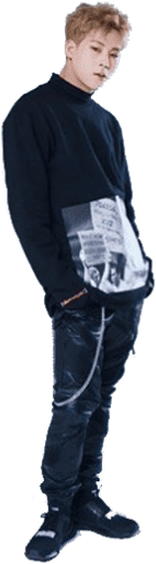 Jooheon Is A Member Of Monsta X - Monsta X (263x600), Png Download