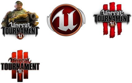Search - Unreal Tournament The Logo (552x296), Png Download