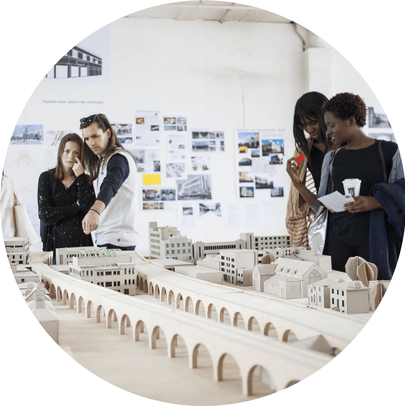 'co-action' Community Process - Photographic Paper (1365x1365), Png Download