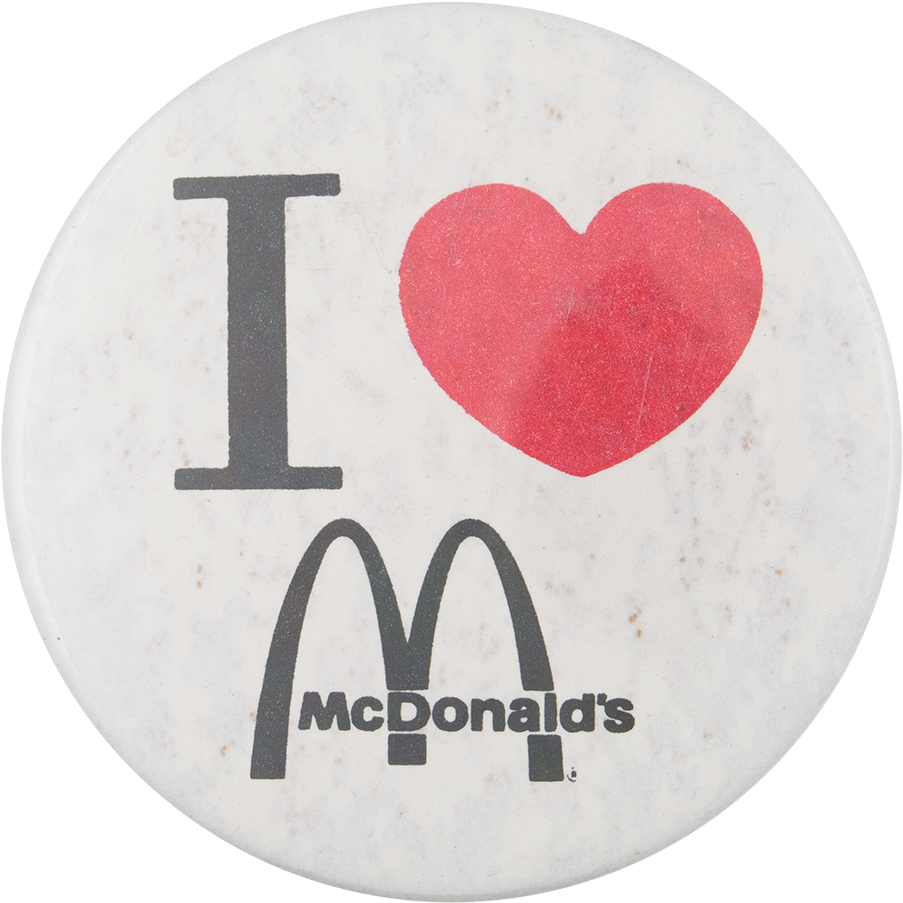 I Love Mcdonald's - Love Mcdonalds (1000x977), Png Download