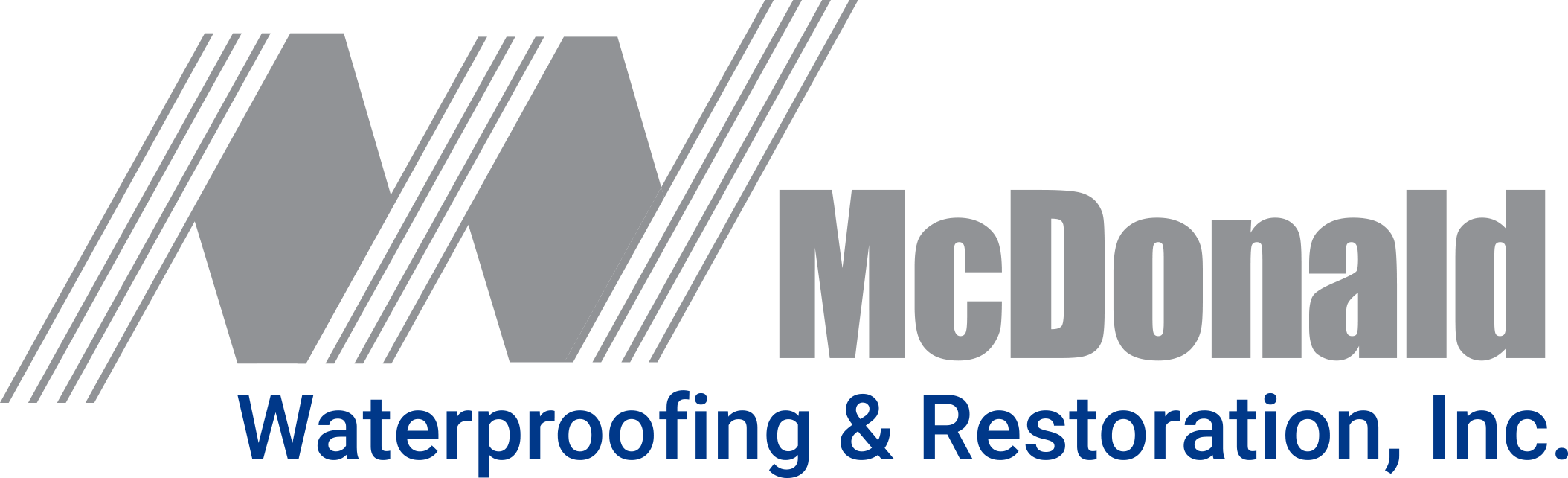 Mcdonald Waterproofing & Restoration - Poster (2108x642), Png Download