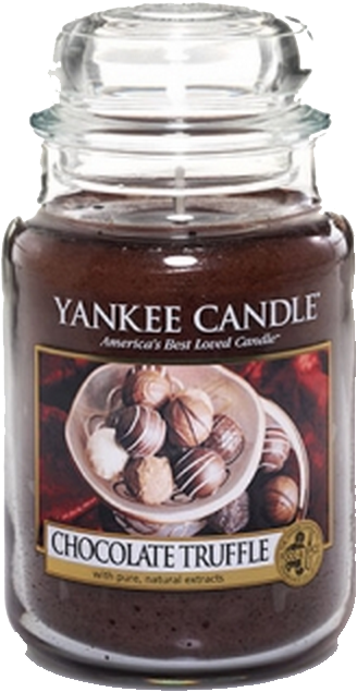 Yankee Candle For Everyone - Yankee Candle Chocolate Truffle Large Jar Candle, Food (700x698), Png Download