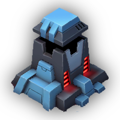 Burst Turret Lvl - Lego (400x400), Png Download