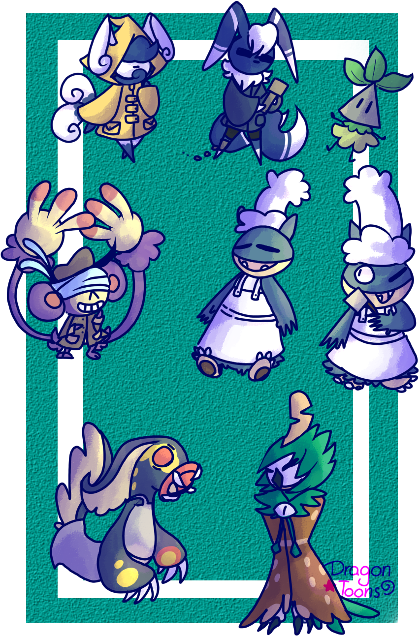 If You Wanted Little Nightmares Pokemon I Made It Finally - Little Nightmares Pokemon (884x1342), Png Download