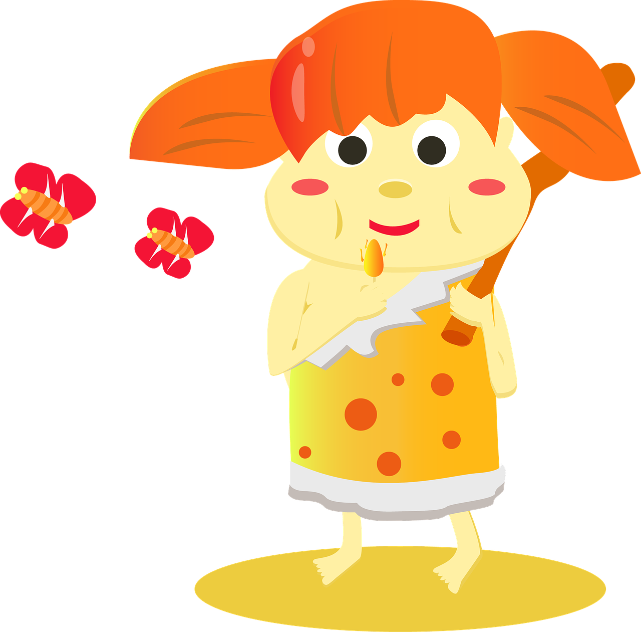 People,woman,happy,kids - Cartoon (1280x1261), Png Download