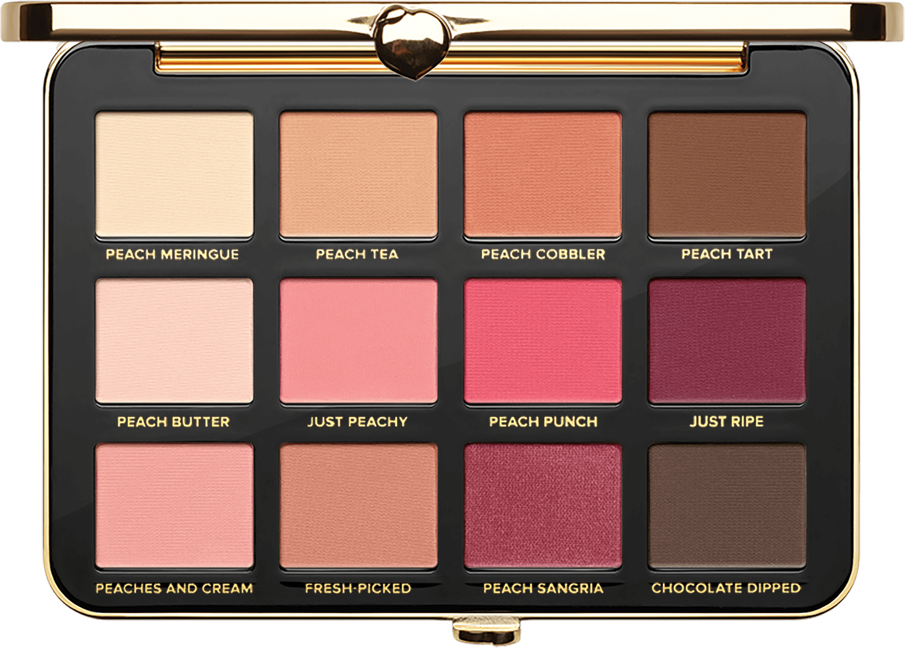 Just Peachy Mattes Eyeshadow Palette Too Faced Png - Peach And Cream Too Faced (2000x1289), Png Download