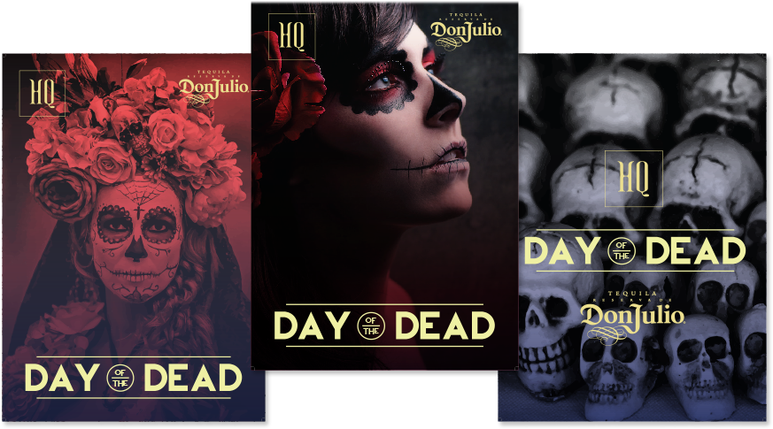 View Larger - Don Julio Day Of The Dead (914x484), Png Download