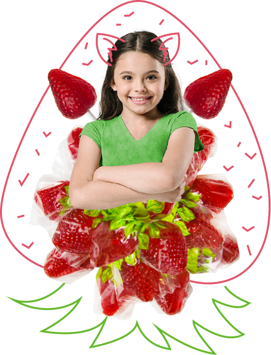 Happy Kids - Berry (554x725), Png Download