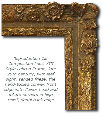 Baroque Louis Xiii / Xiv Transitional Frame, Also Called - History (350x381), Png Download