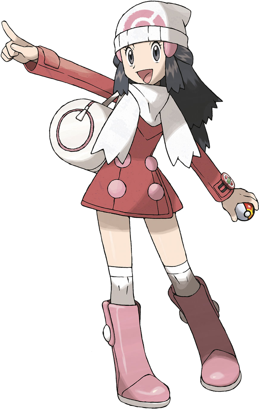 Platinum Dawn - Dawn Pokemon Png (900x1380), Png Download