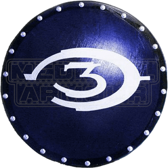 Wooden Halo 3 Shield - Indiana For Trump (550x550), Png Download