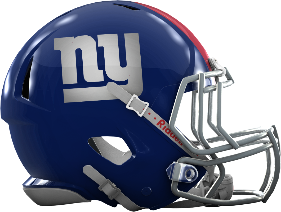 Nfl-nygiants - College Station Football Helmet (1061x803), Png Download