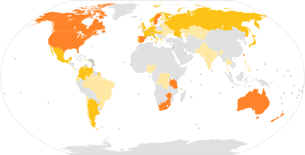 Countries That Recognize Pastafarianism As A Religion - Pastafarianism In The World (1024x525), Png Download