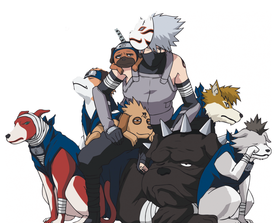 Kakashi Dogs (900x727), Png Download