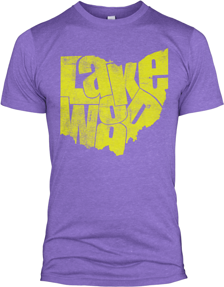 Image Of Lakewood Ohio T-shirt - Ohio (937x1187), Png Download