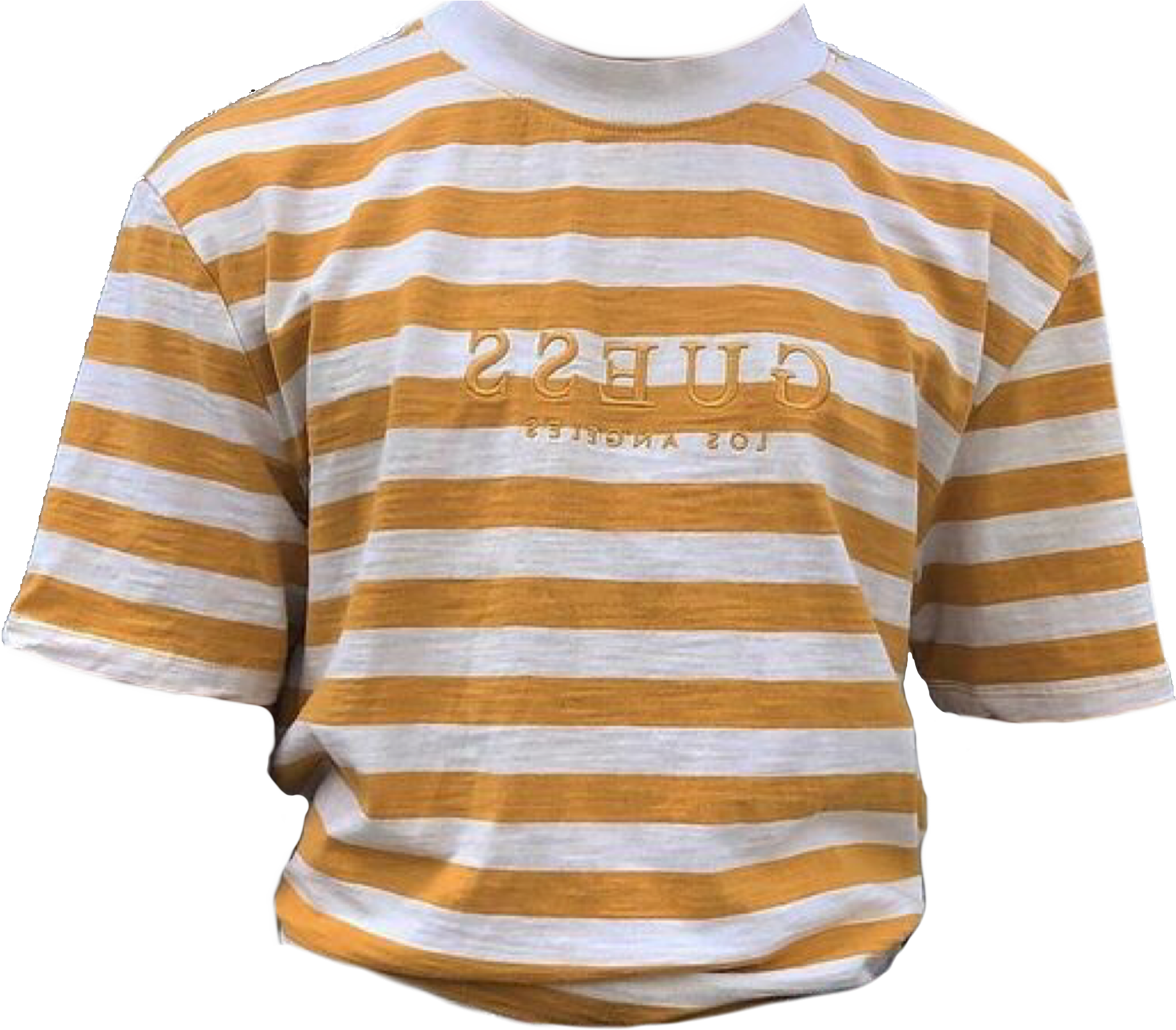 Yellow White Top Polyvore Moodboard Filler Yellow Clothes, - Streetwear (2048x2048), Png Download