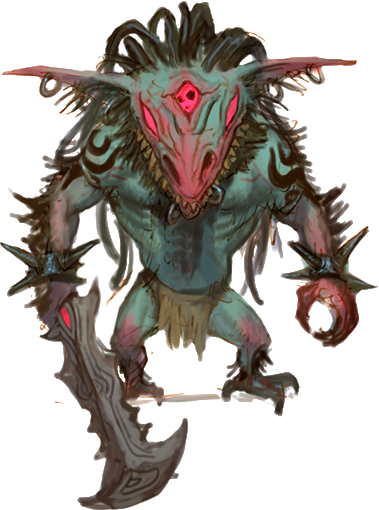 Hobgoblin - Dragon Nest Monster (379x510), Png Download