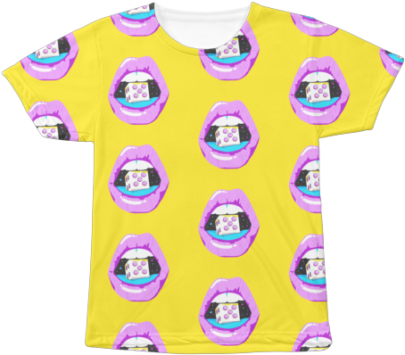 T-shirt Fully Sublimated - Active Shirt (480x480), Png Download