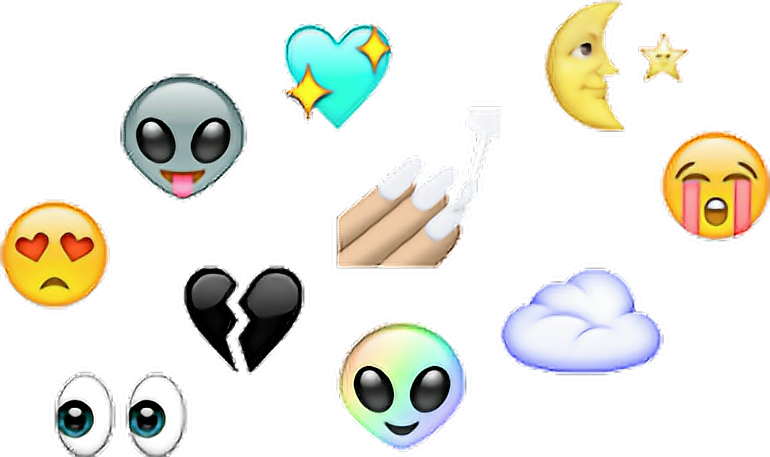 Stickers Of Cars >> Emojis Stickers Tumblr Emojis - New Type Of Emojis (1124x668), Png Download