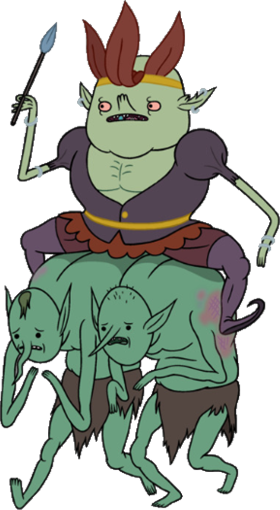 Hobgoblin King - Adventure Time Villains (550x1000), Png Download