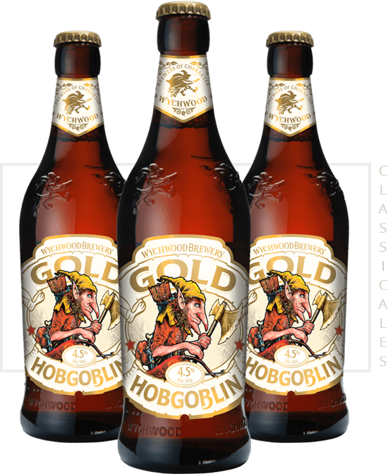 Wychwood Hobgoblin Gold - Gold Hobgoblin Wychwood Png (550x672), Png Download