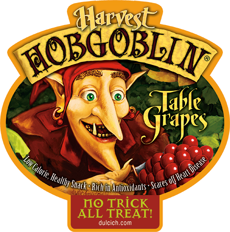 Hobgoblin - Hobgoblin Grapes Logo (450x454), Png Download