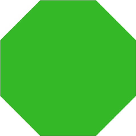 Octagon - 0shares - Green Screen Circle Png (500x500), Png Download