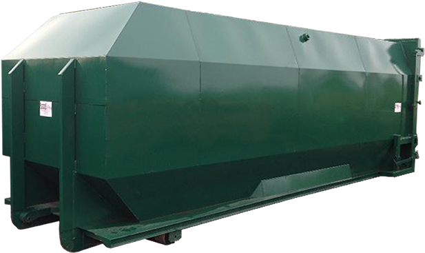 Octagon Style Receivers Are Most Often Used For Compacting - Trailer (655x400), Png Download