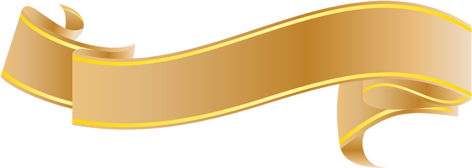 Ribbon Banner Transparent Png - Ribbon (1600x636), Png Download