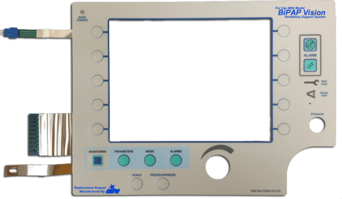Keypad - Keypad2 - Non-invasive Ventilation (480x280), Png Download