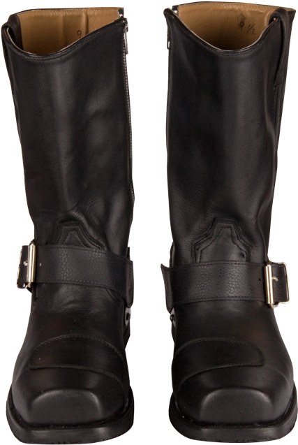 Botas-frontales - Motorcycle Boot (633x950), Png Download