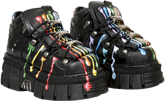 Discover Our Last Amazing Colorfull Collection, Combine - New Rock Shoe (580x580), Png Download