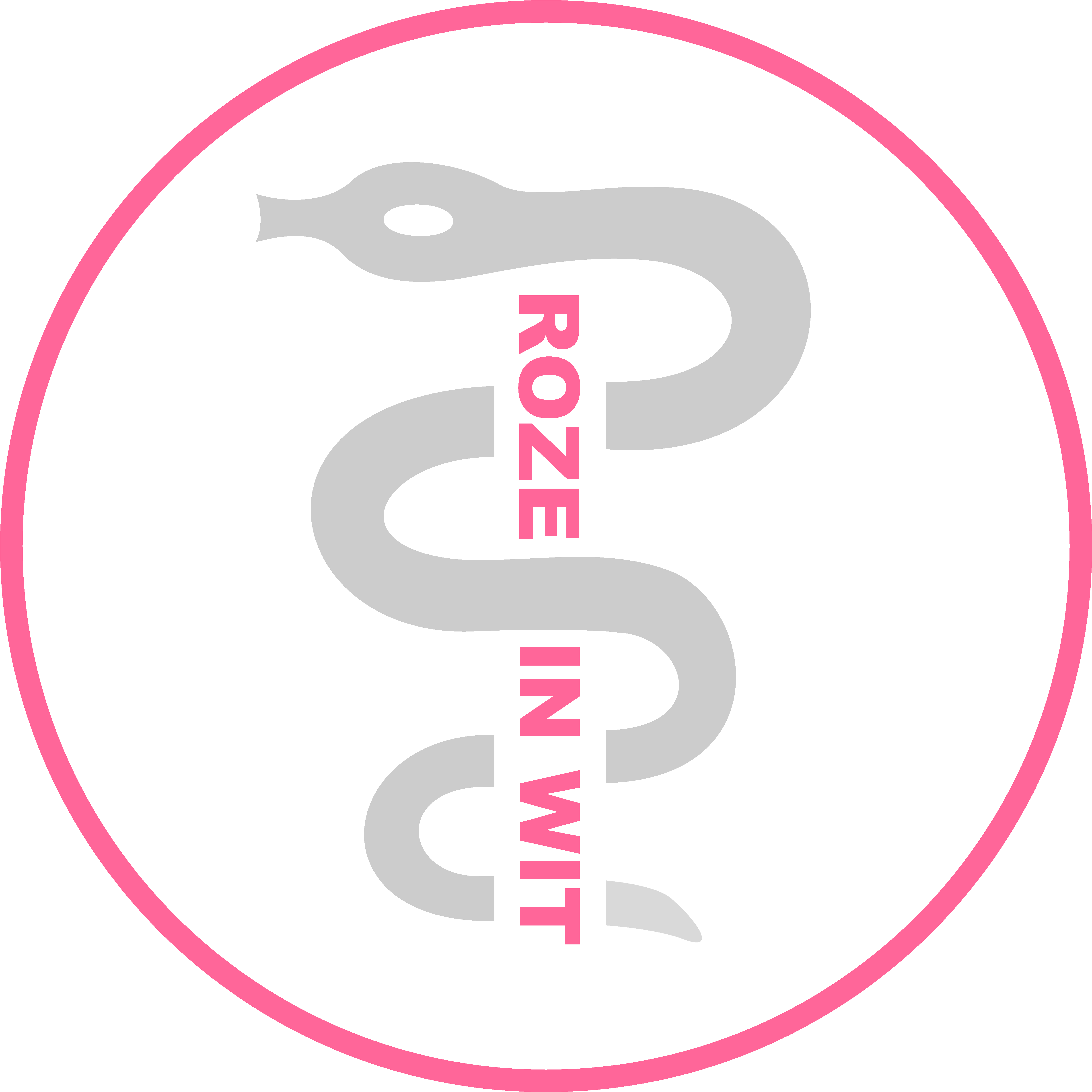 Cropped Logo Rozeinwit Cirkel 1 - Logo (5906x5902), Png Download