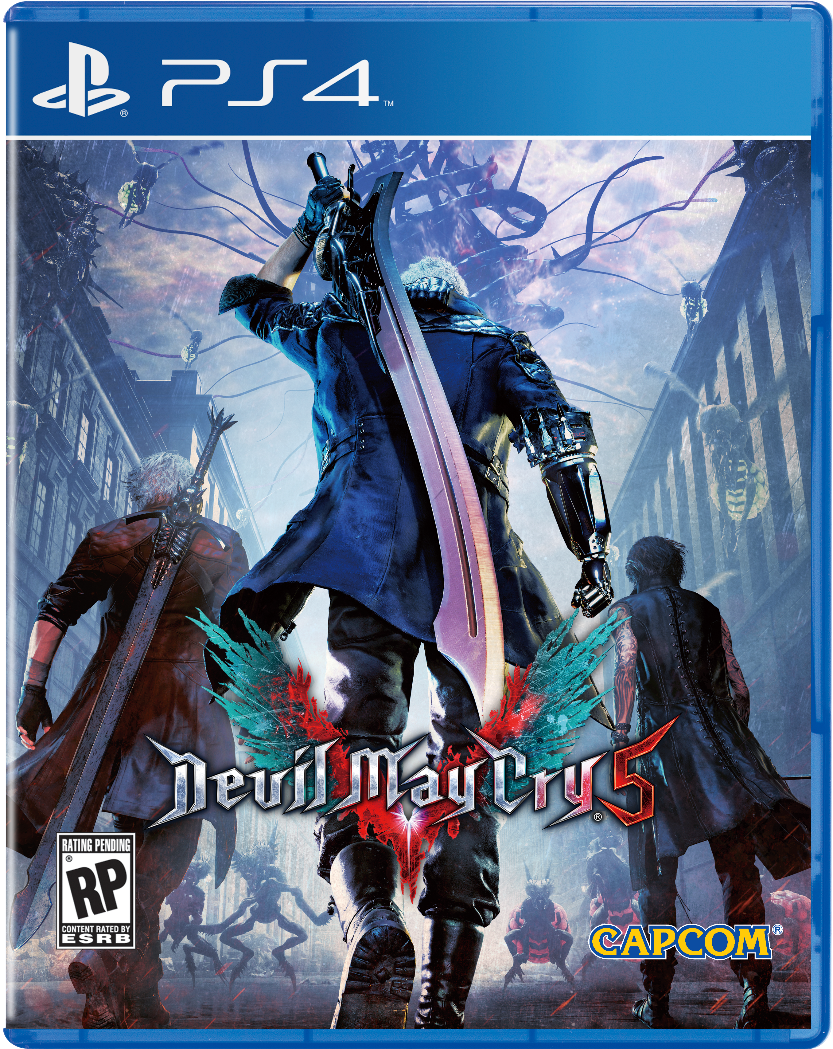 Devil May Cry 5 Box Art (3573x4000), Png Download