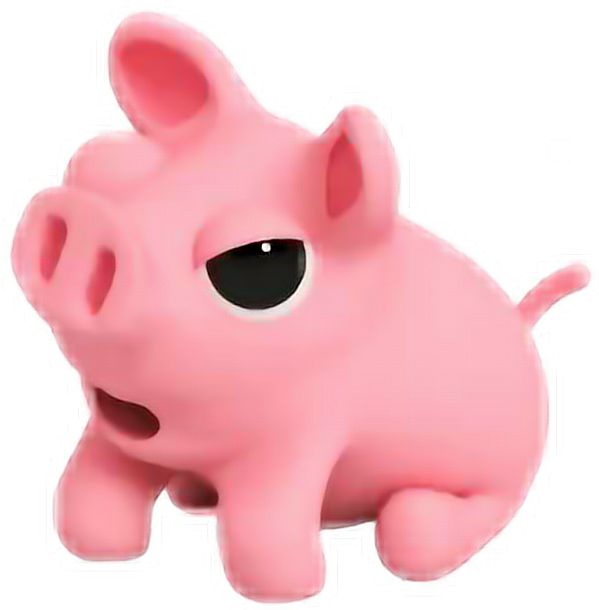 Facebook Mesenger Holk Tumblr Cerdo Pink Sticker Png Stickers De Facebook Png Full Size Png Download Seekpng