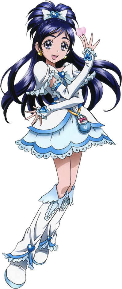 Cure White Render - Yukishiro Honoka (702x1000), Png Download