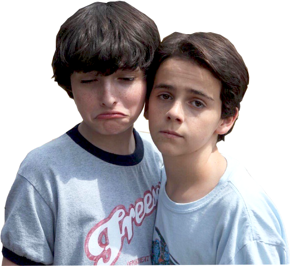 #reddie #it #stranger Things #finn Wolfhard #richie - Finn Wolfhard And Jack Dylan Grazer (600x600), Png Download