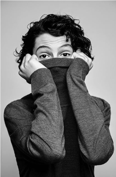 Finn Wolfhard By Esteban - Finn Wolfhard Seventeen Magazine (540x594), Png Download