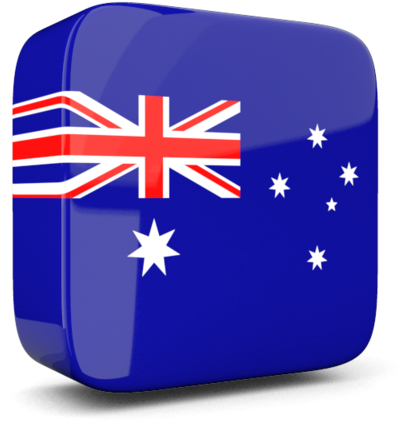 Australia Flag Square Icon (640x480), Png Download