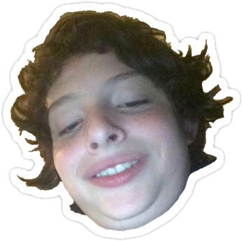 #it #stranger Things #finn Wolfhard #dope #lol #xd - Memes Do Finn Stranger Things (375x360), Png Download