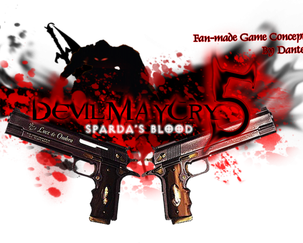 Download Wallpaper Devil May Cry - Rifle (1280x1024), Png Download