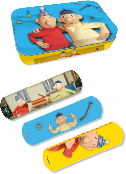 Pleisters Buurman & Buurman - Pat A Mat (300x400), Png Download