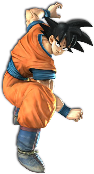 Son Goku - Goku Smash Bros Ultimate (300x555), Png Download