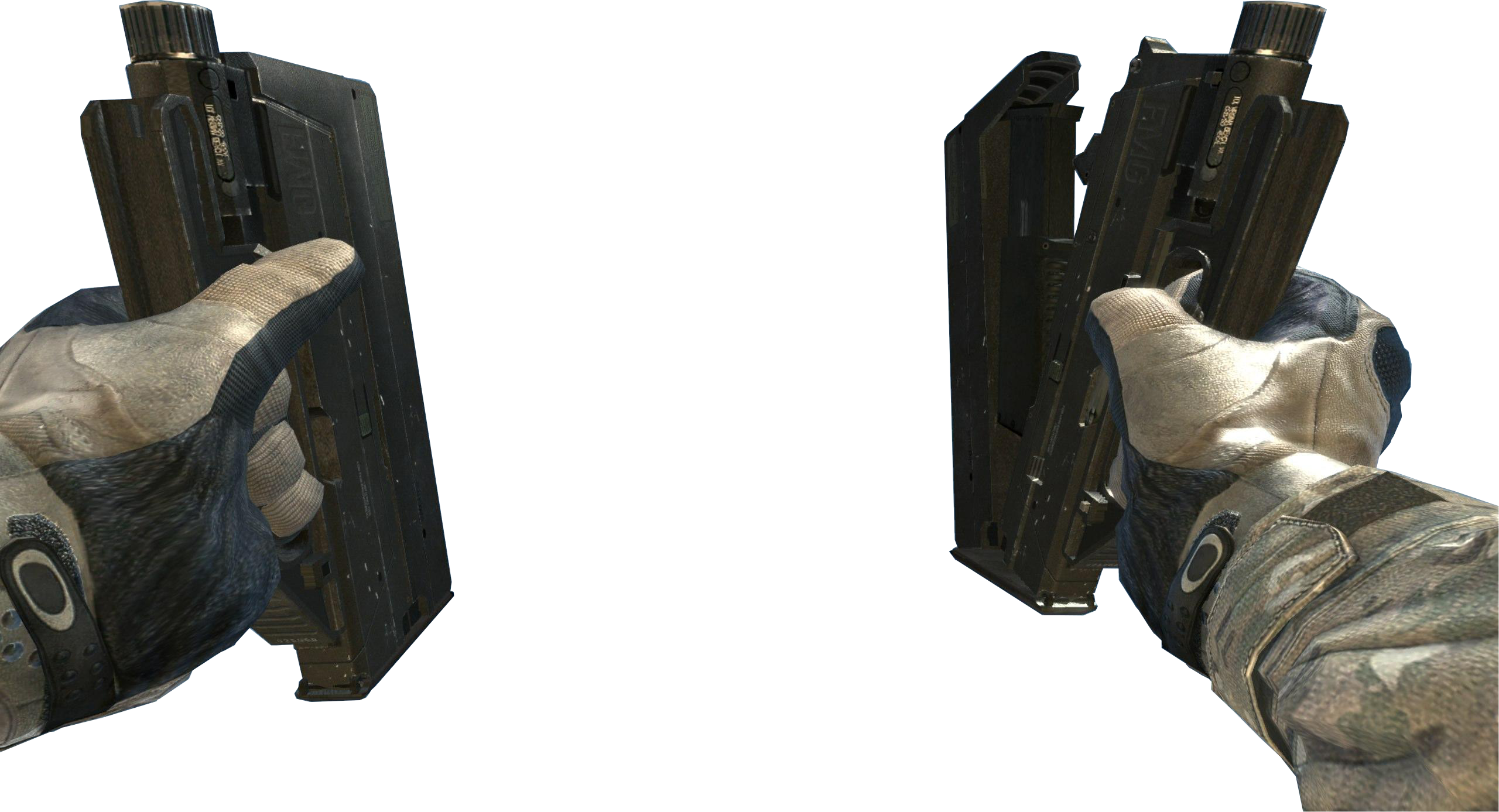 Deemed The “troll Guns” By The Call Of Duty Community - Magpul Fmg-9 (1280x694), Png Download