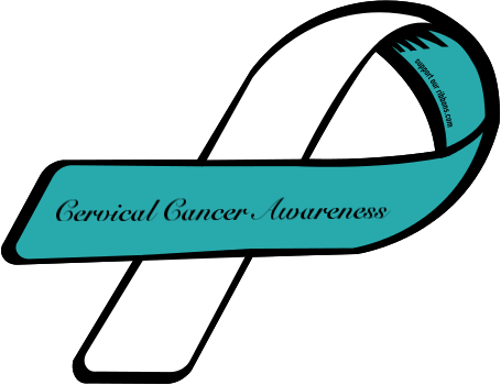 Cervical Cancer Awareness - Ia Survivor Of Domestic Violence (455x350), Png Download