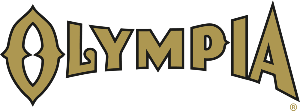 Oly Logo Rgb Primary Gold With Black Outline - Olympia Beer Logo (1000x370), Png Download