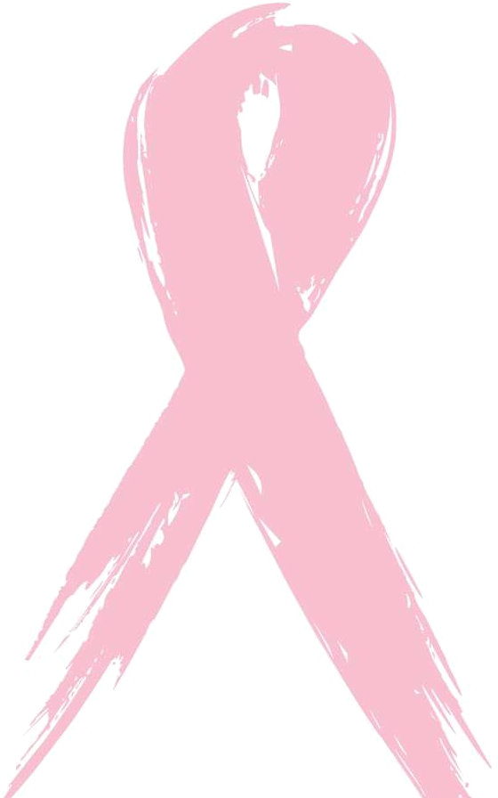 Breast Cancer Ribbon Download Png - Breast Cancer Ribbon Black Background (567x895), Png Download