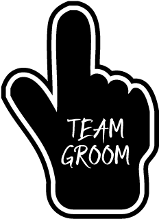 Groom To Be Sign (452x322), Png Download